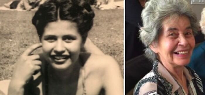 Grandma at 18 vs 88: Timeless Beauty
