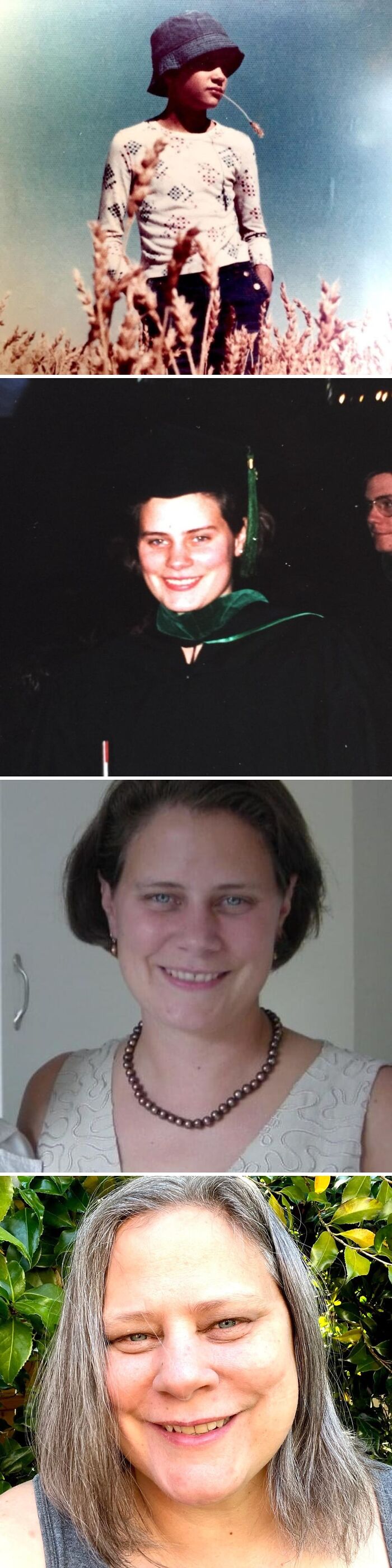 Me at 10, 25, 40, & 55: The Evolution