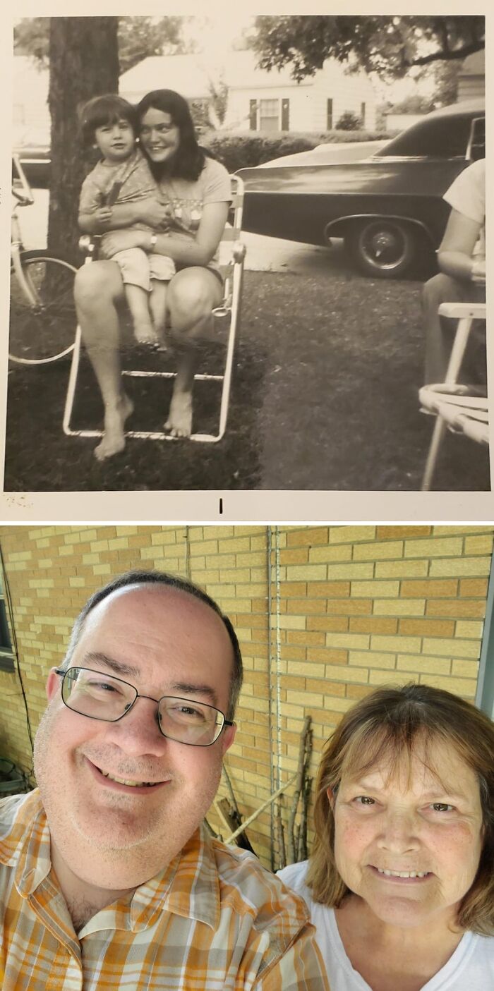 First & Last Pics with My Sister: 1973 to 2024