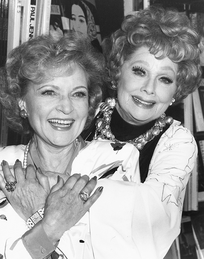 Betty White and Lucille Ball: Backgammon Buddies