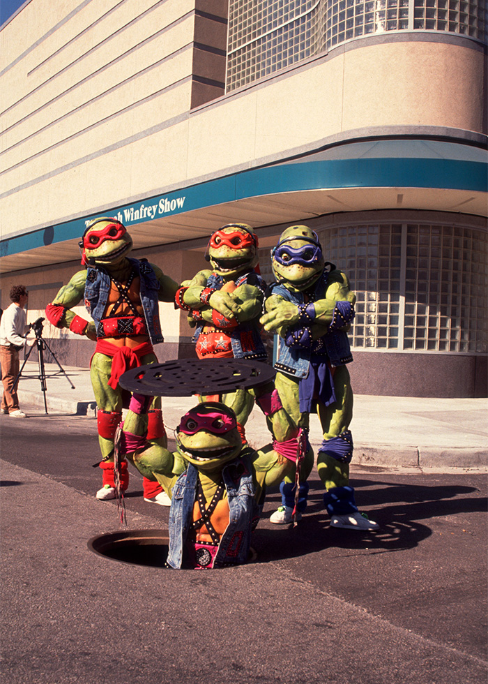 Teenage Mutant Ninja Turtles Take Over Oprah’s Show