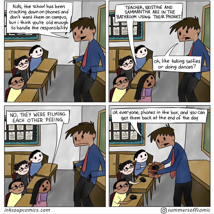 Wait, This Teacher Made Comics Out of Classroom Madness? Yes, And They're Hilarious!