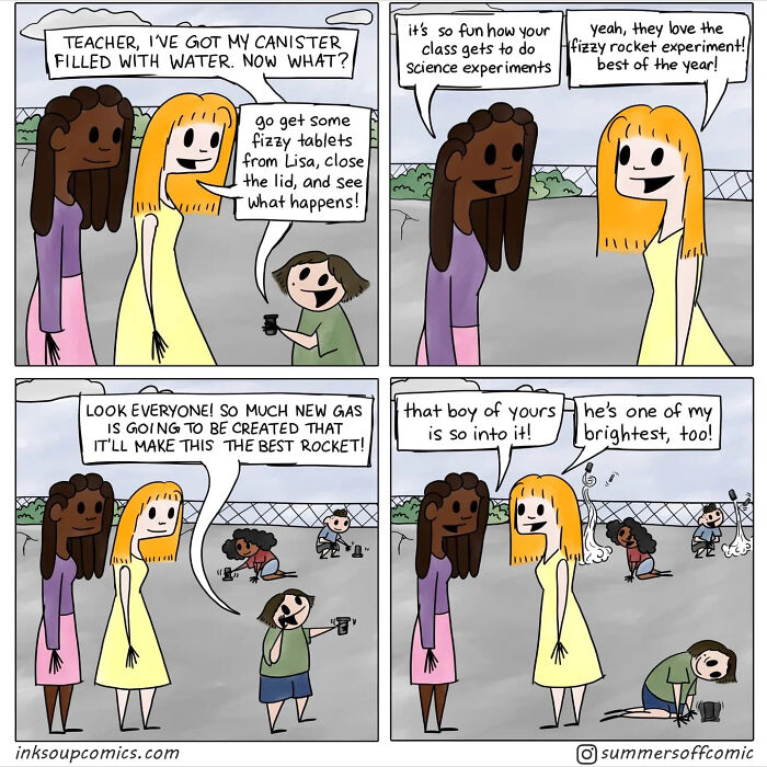 Wait, This Teacher Made Comics Out of Classroom Madness? Yes, And They're Hilarious!