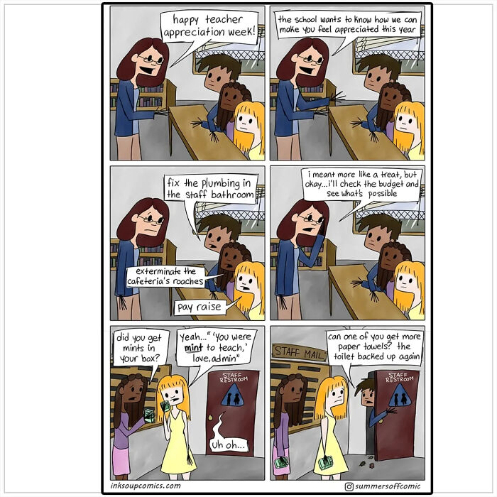 Wait, This Teacher Made Comics Out of Classroom Madness? Yes, And They're Hilarious!