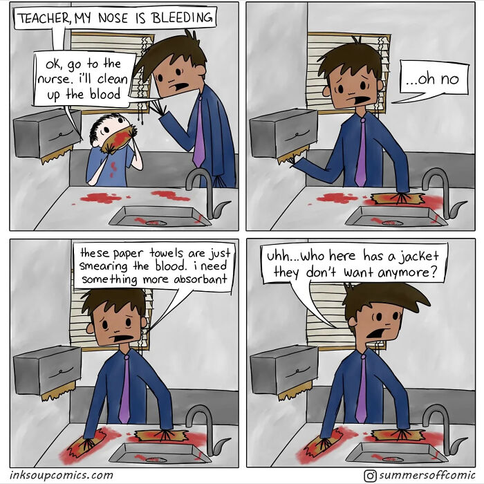 Wait, This Teacher Made Comics Out of Classroom Madness? Yes, And They're Hilarious!