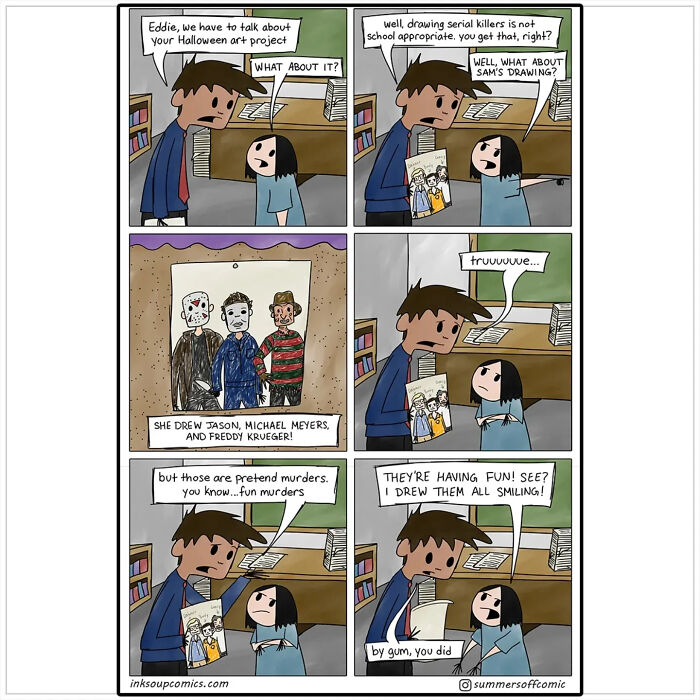 Wait, This Teacher Made Comics Out of Classroom Madness? Yes, And They're Hilarious!