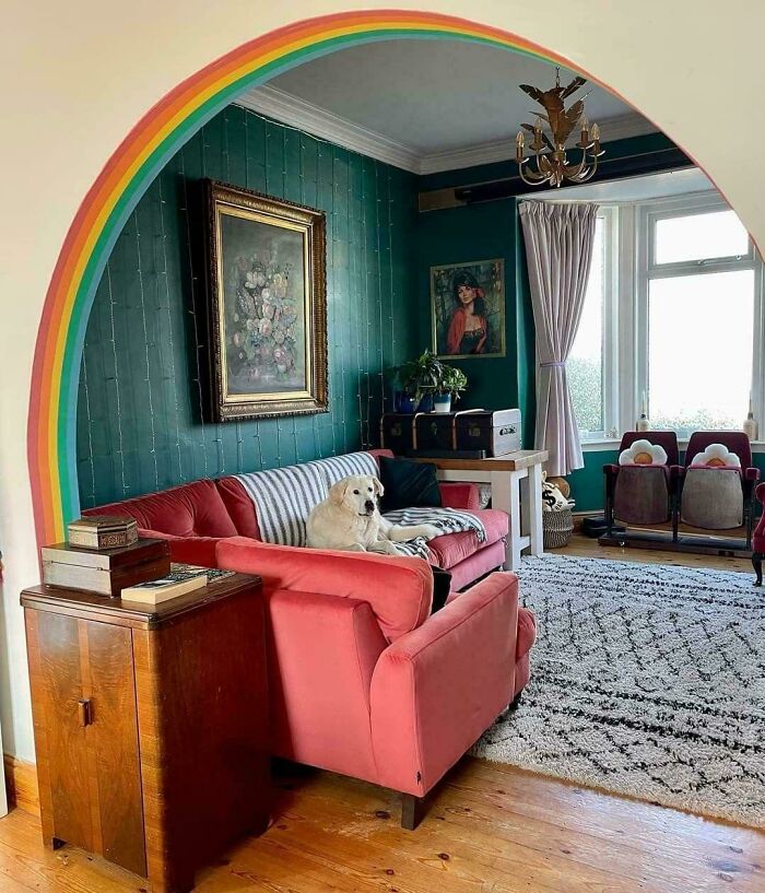 A Tiny Rainbow Arch That Brightens Everything Up
