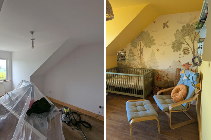 Nursery Glow-Up: Before Vs. After