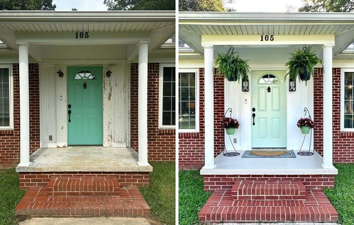 Porch Makeover: Before & After