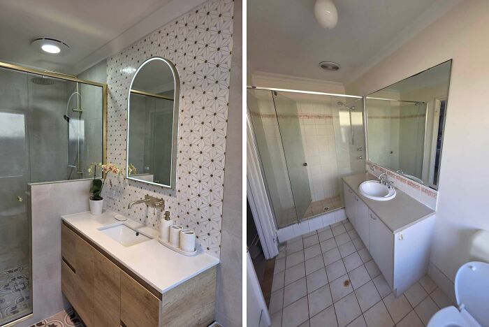 Classy Meets Girly: After/Before Renovation
