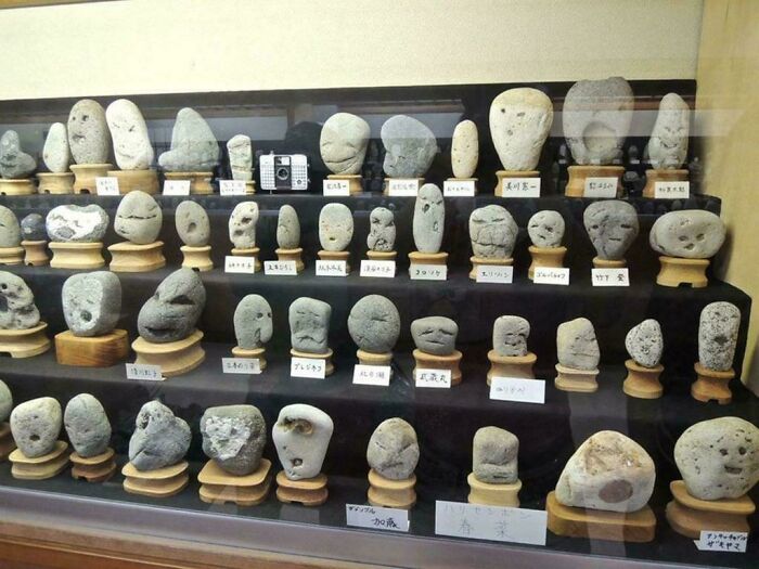 Japan’s Rock Museum Is All About Stones With Faces – Like Nature's Photobomb