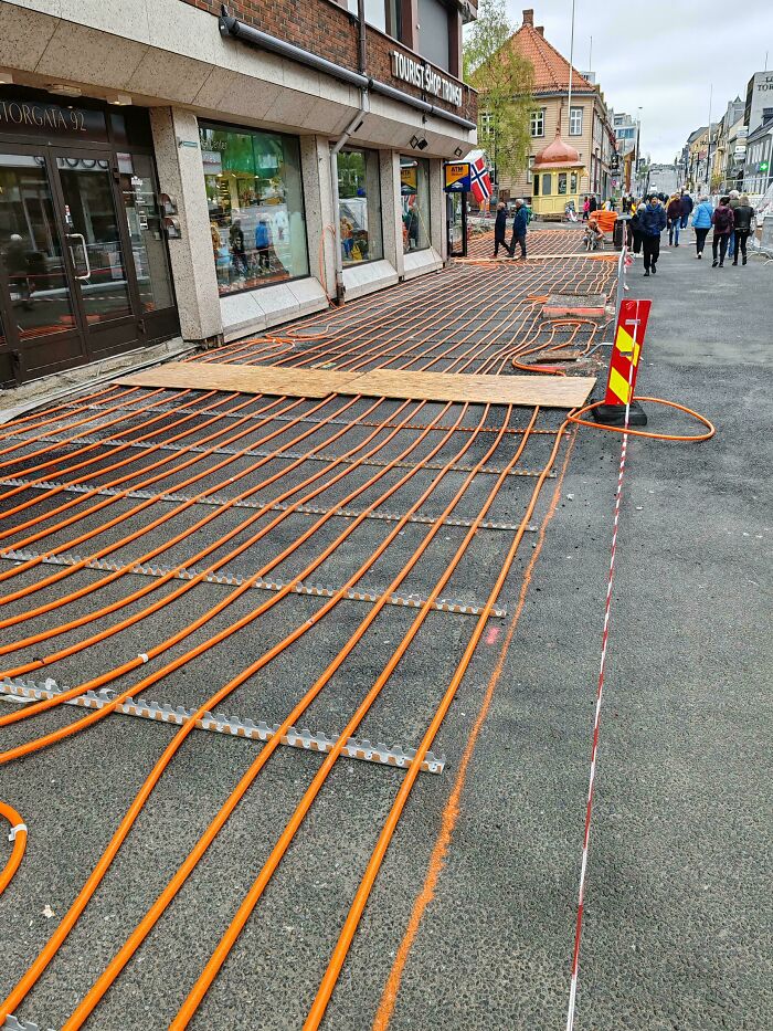 Tromso Norway Is Installing Street Heating To Keep Sidewalks Cozy In Winter