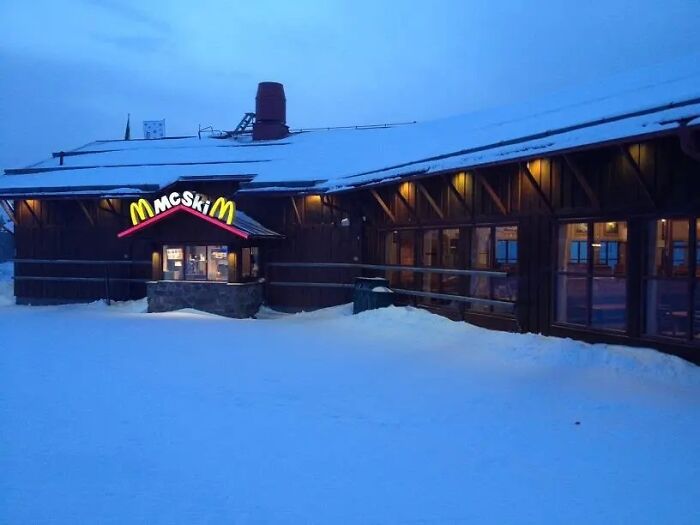 McSki In Sweden Lets You Ski Up And Order Your McDonald's – Yes, Please!