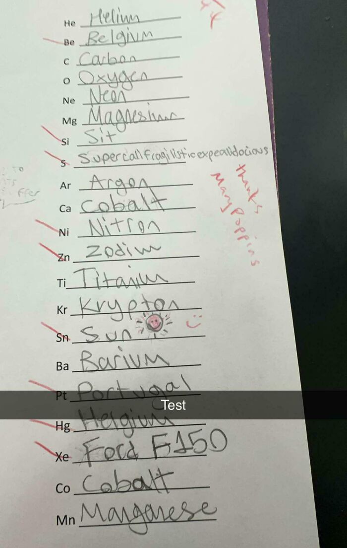 Little Sister’s Chemistry Results Came In. Plot Twist: She Cheated… With Humor.
