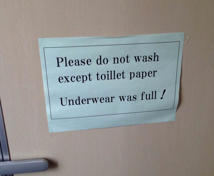 Oops! The Funniest Japanese Signs That Make Zero Sense