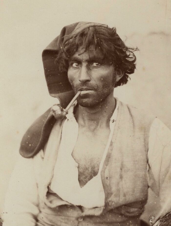 Sicilian Fisherman Caught in a Deep Thought, 1870