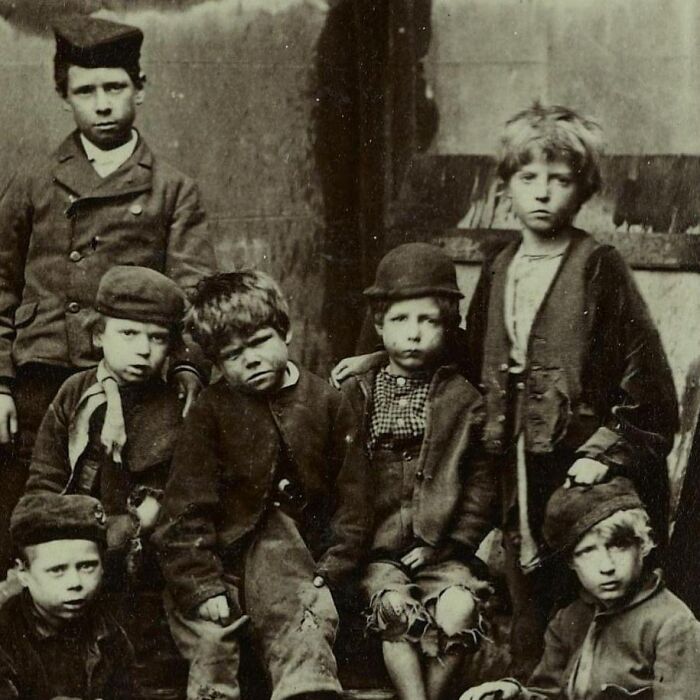 Orphan Kids at Dr. Barnardo’s Charity in London, 1880s