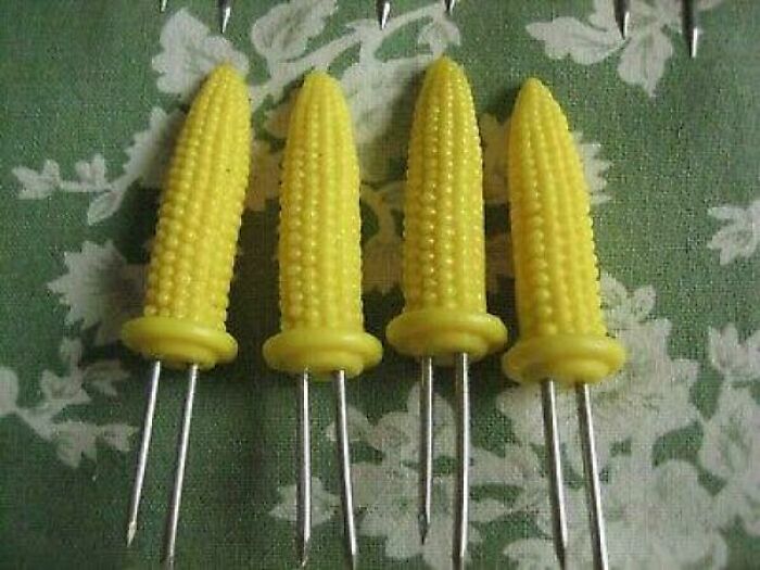 Who Ate Corn On The Cob With These Back Then?