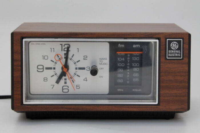 I Had A Clock Radio Just Like This