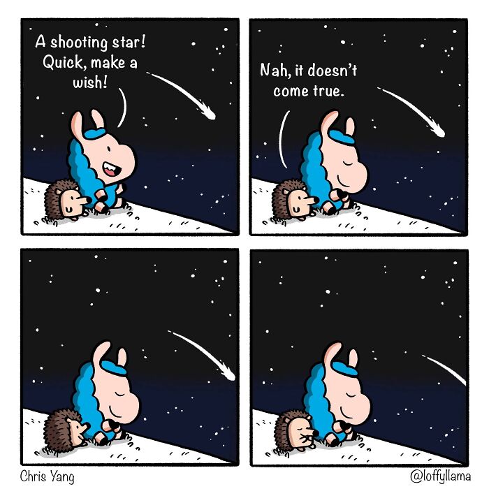 21 Comics About a Llama & Hedgehog Friendship That'll Make You Smile