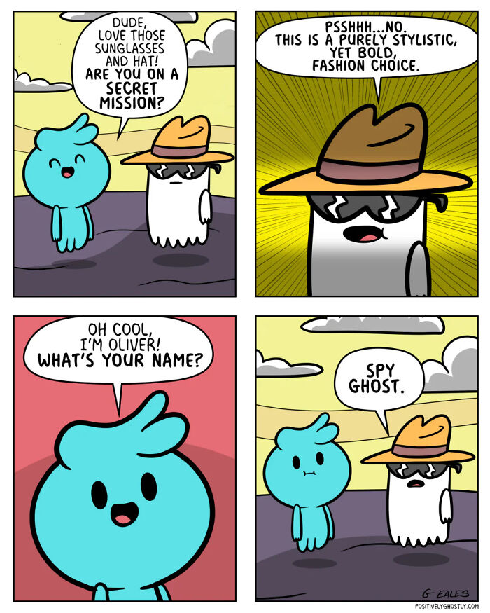 Meet Your New Favorite Ghost: The Cutest Comics Ever!