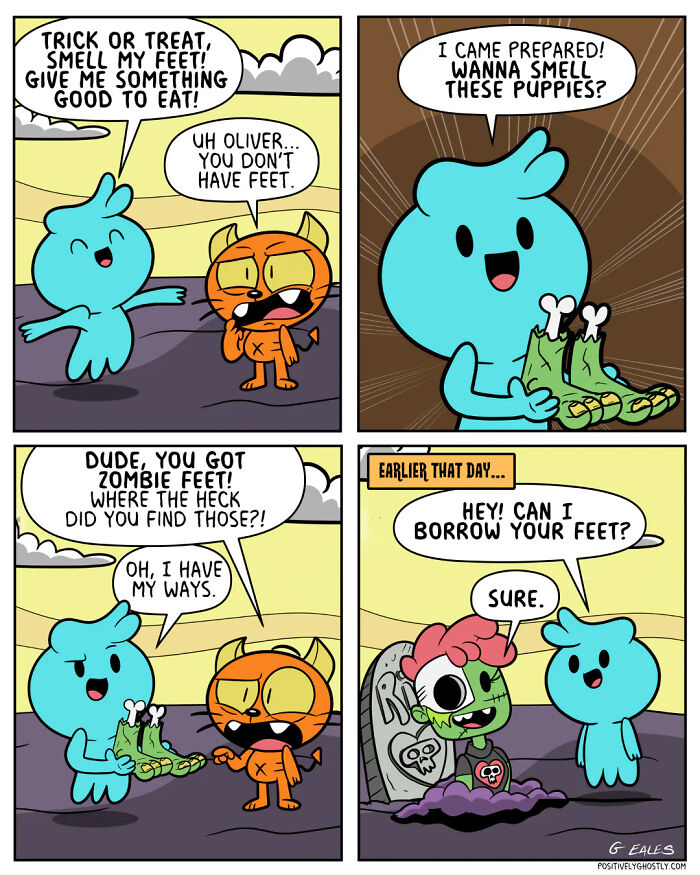 Meet Your New Favorite Ghost: The Cutest Comics Ever!