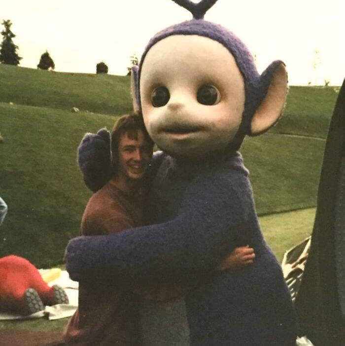 Behind The Scenes With The Teletubbies In The Late 90s. Yep, THAT Weird