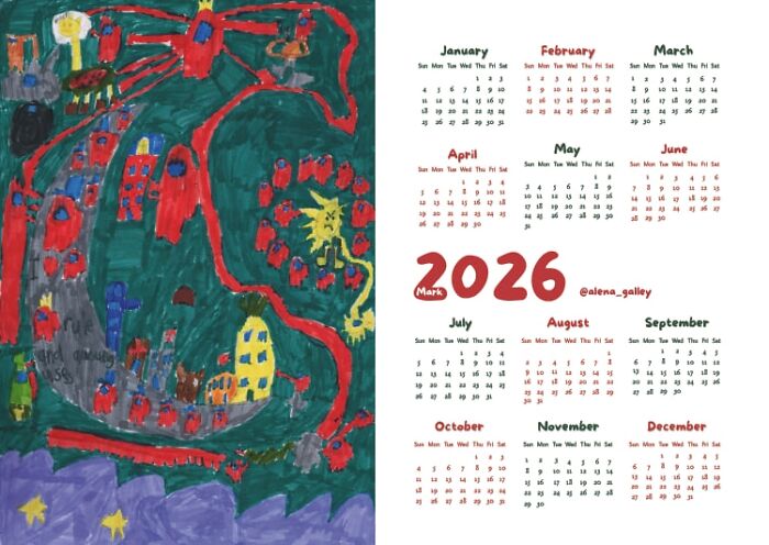 I Made My Students’ Doodles Into Hilarious Calendars—And It’s Awesome