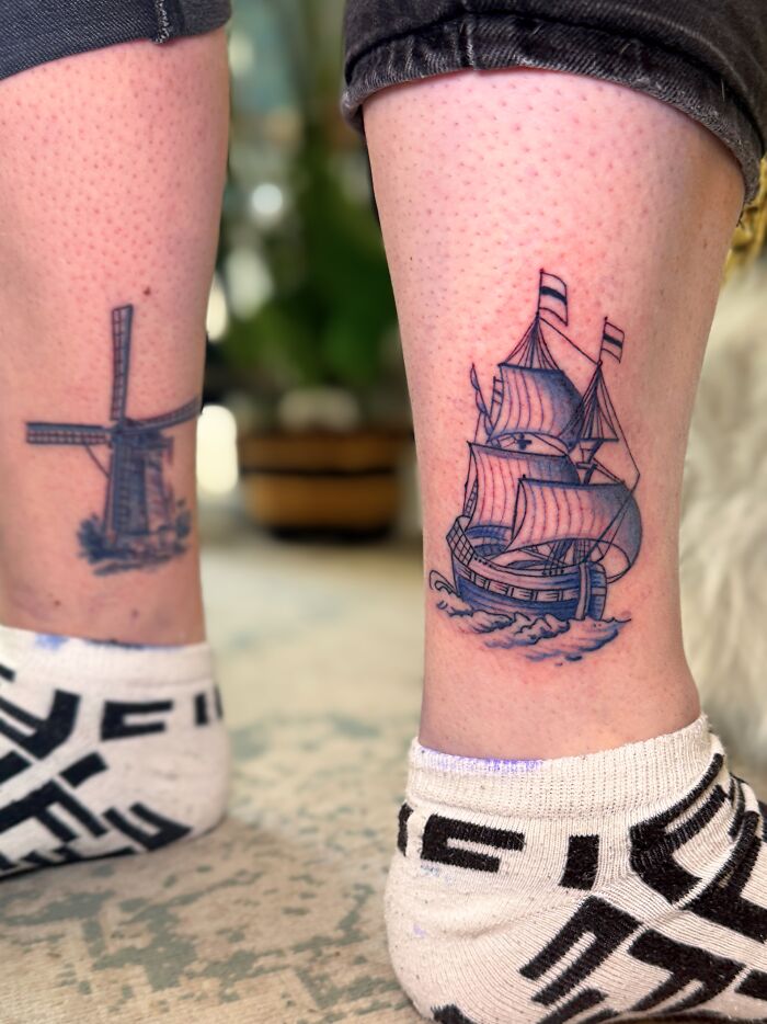 Turning Delft Blue Into Tattoos? Yes, Please! (28 Pics)
