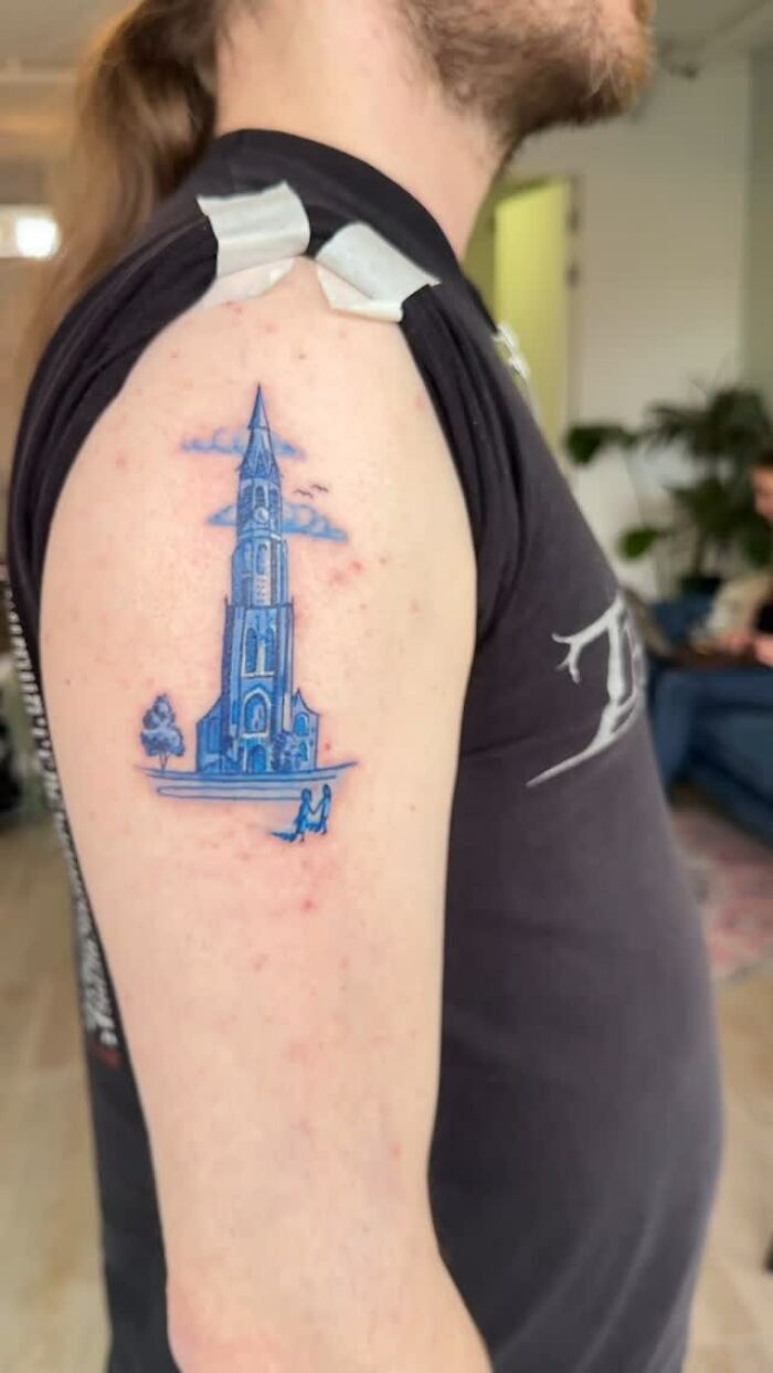 Turning Delft Blue Into Tattoos? Yes, Please! (28 Pics)