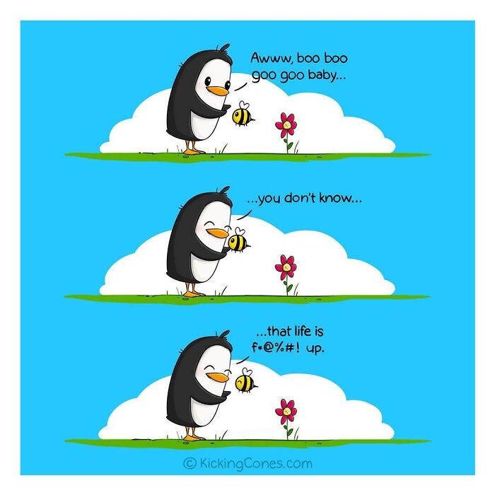 These Penguin Comics Will Totally Crack You Up and Make You Go "Aww"