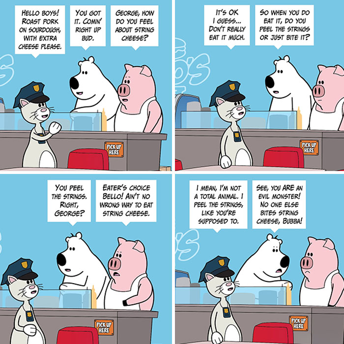 Meet Bello Bear: The Quirky Comics That Nail Work, Food, and Life