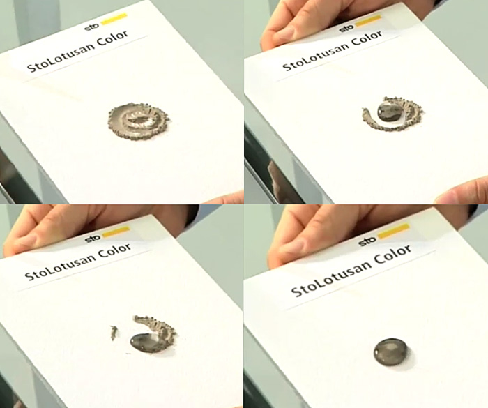 Lotus Flower’s Dirt-Repellent Paint