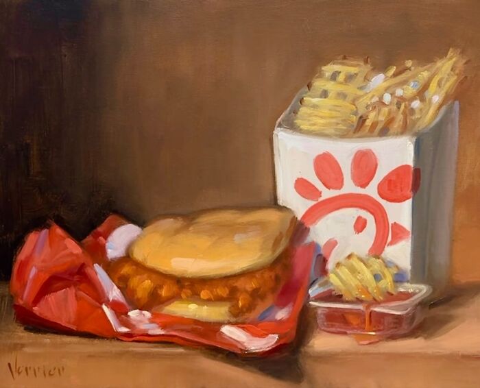 Fast Food Meets Fancy Paintings: Wait, What?!