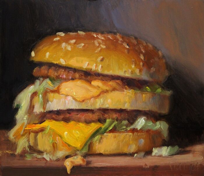 Fast Food Meets Fancy Paintings: Wait, What?!