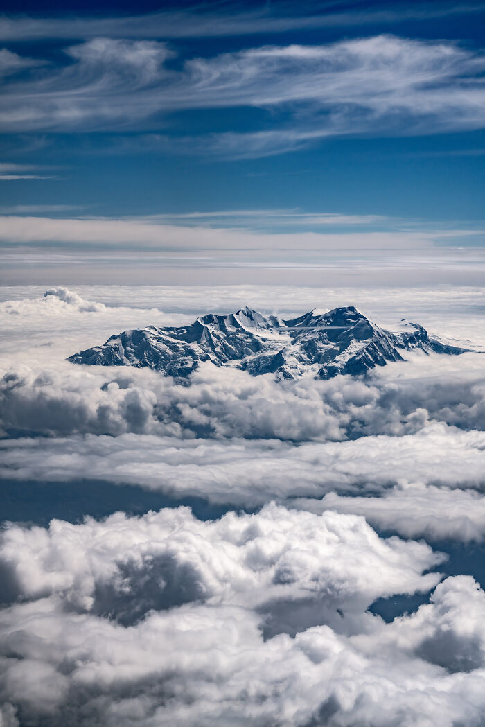Sky-High Illimani from Bolivia by TJ Vissing