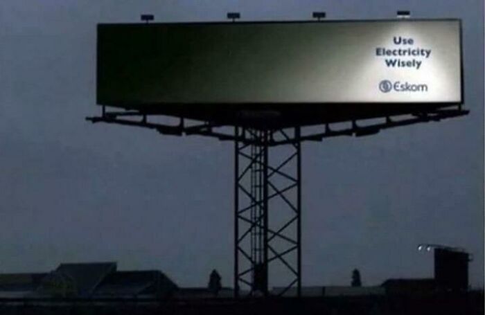 This Eskom Ad Shines Bright... Like a Joke!