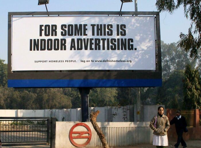 Delhi’s Homeless Ad Pulls No Punchlines (Except This One)
