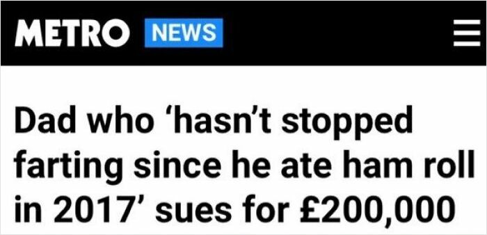 That Must’ve Been One Heck of a Ham