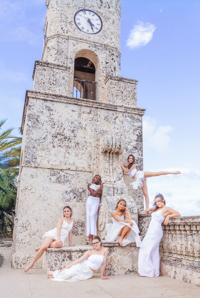 Let’s Chill With This Dance Squad Frozen in Time at Palm Beach