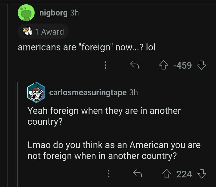 Wait, Americans Are Foreign?