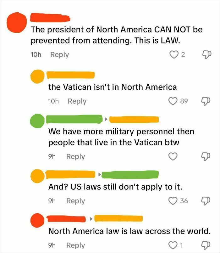 "North America Law Rules The World"? Sure, Okay