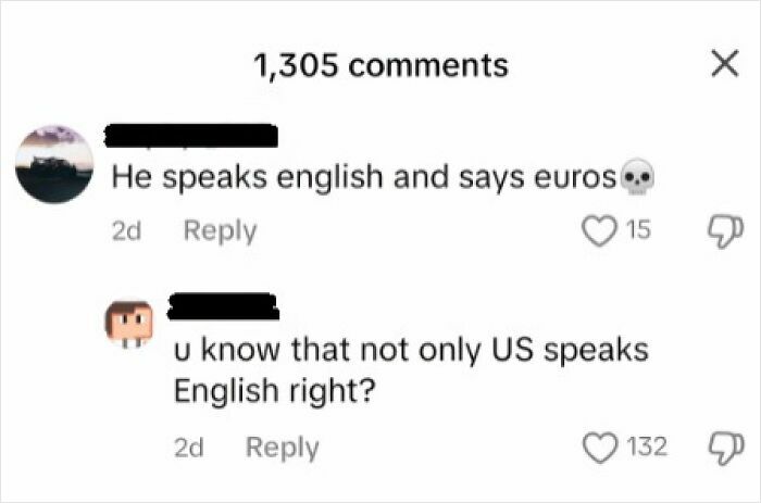 He Speaks English... And Says Euros?