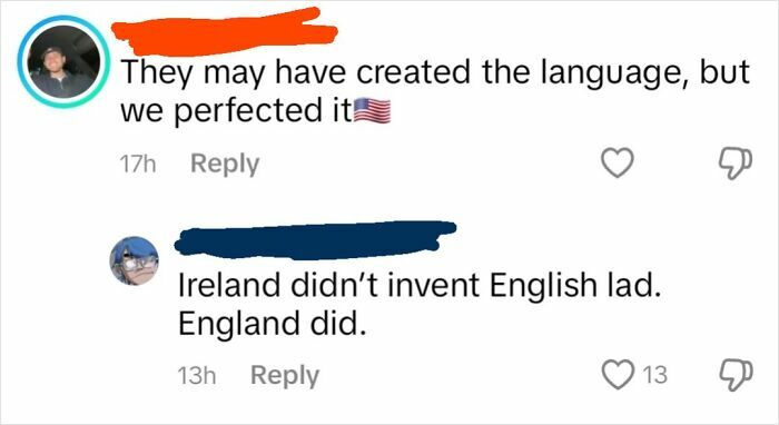"They Made The Language, We Perfected It"