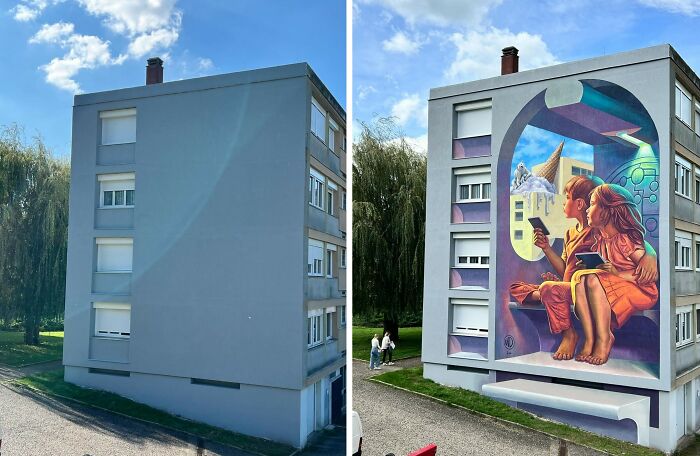 Walls That Wow: This Artist Turns Boring Walls Into Mind-Blowing Murals (20 Pics)