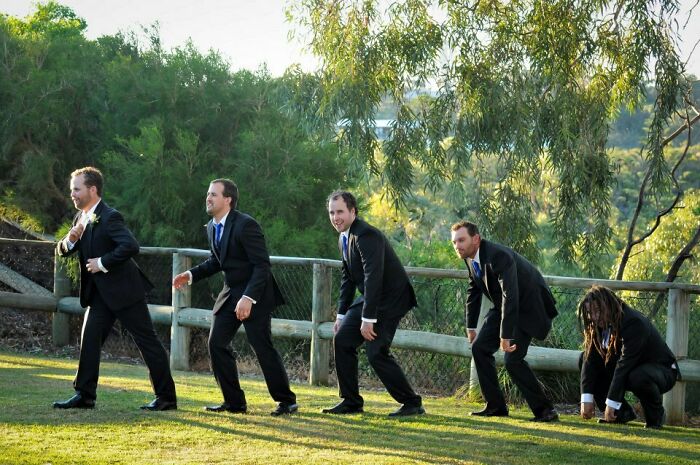 My Friend’s Groomsmen Photo Is Comedy Gold