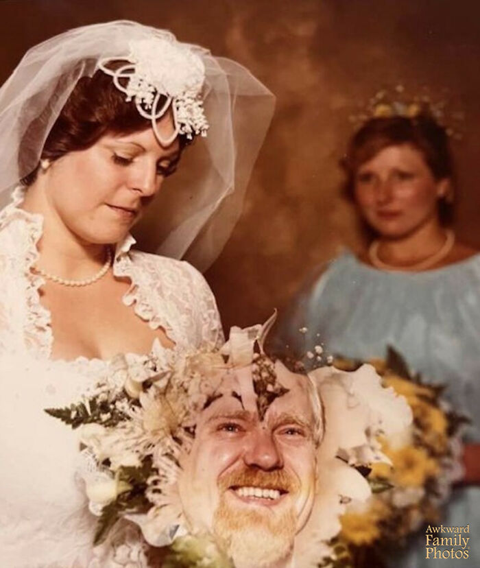 1981 Wedding: Mom’s ‘Ghostly’ Bouquet Pic