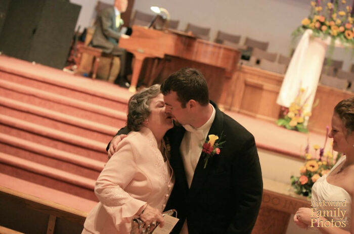 The Moment My Husband Got More Than a Kiss from My Grandma