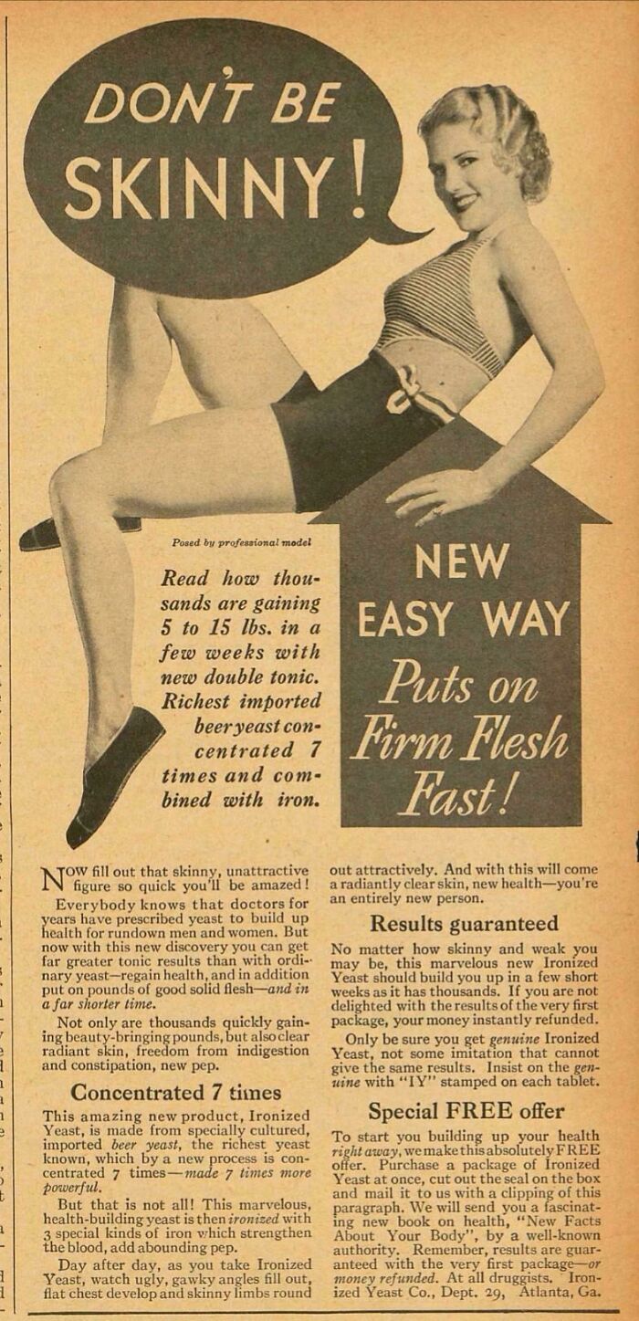 These Vintage Women’s Ads Are Wild! A Blast From The Past You Won't Believe