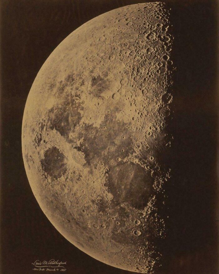 Moon Photo from 1865: Early Space Creepin’